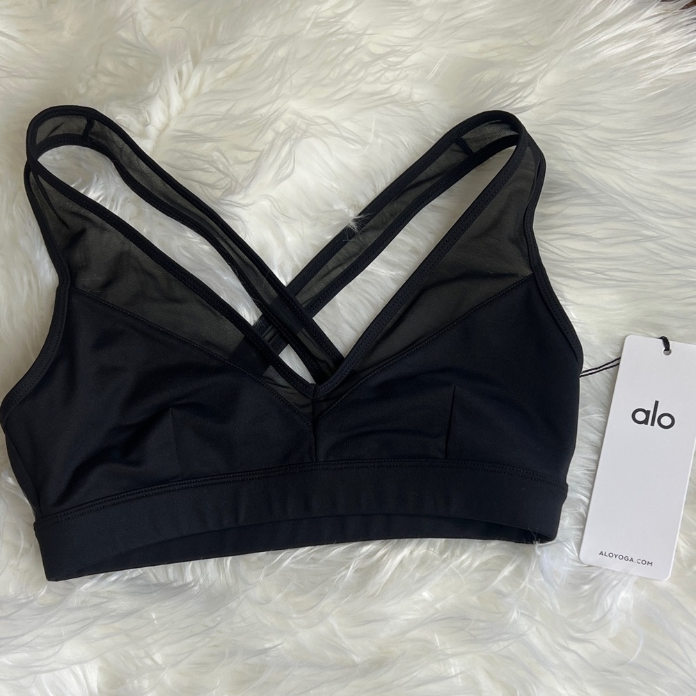 ALO Yoga Black Sports Bra